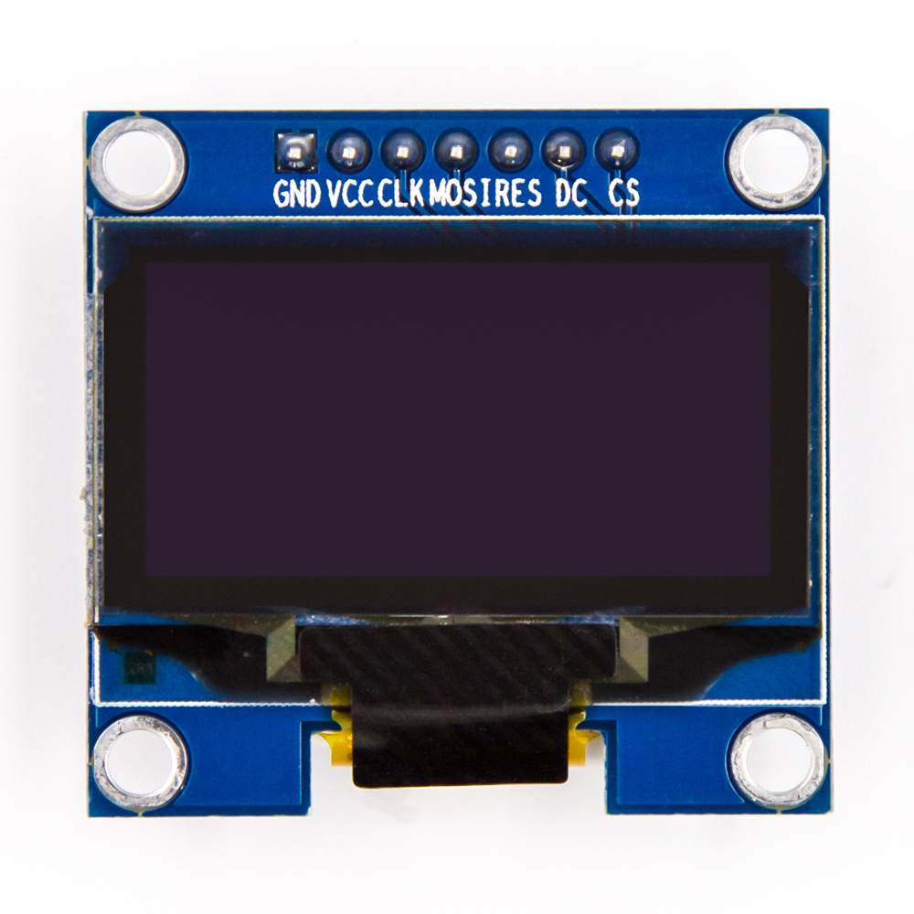 "Дисплей SPI OLED LCD 1.3"" 7-контактный, SH1106 (не запускается с VCC отсутствует возможность настройки) синий"
